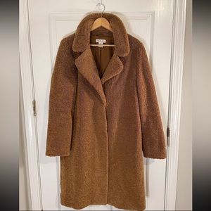 Rachel Zoe Fluffy Coat Size L
